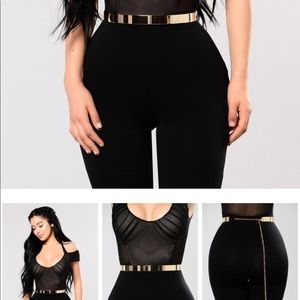 Hot Miami Styles Silver Belt